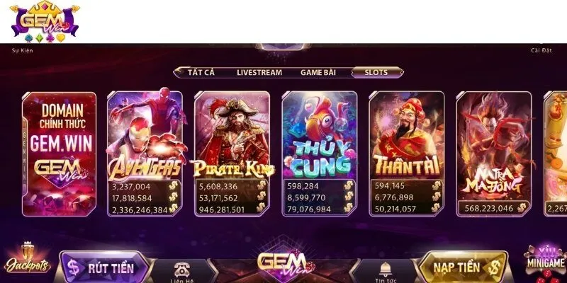 Điểm danh các game slot đáng để trải nghiệm nhất 2025